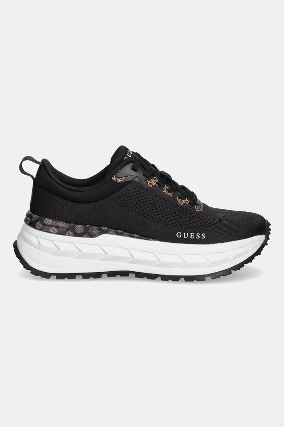 Guess sneakersy RUNIT2 FLTRT2.FAB12.BLACK czarny AW25