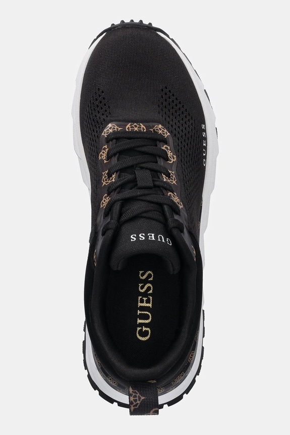 Guess sneakersy RUNIT2 czarny FLTRT2.FAB12.BLACK