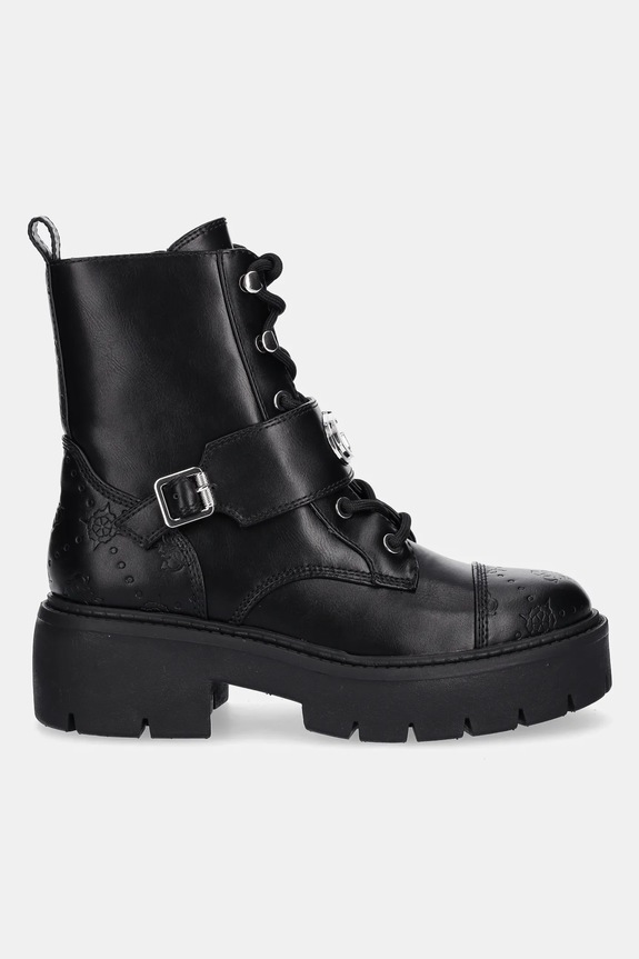 Guess stivaletti alla caviglia SADIKA FLTSDK.ELE10.BLACK nero AW25