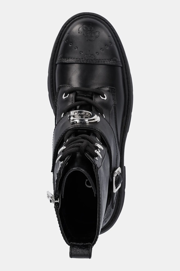 Guess stivaletti alla caviglia SADIKA nero FLTSDK.ELE10.BLACK