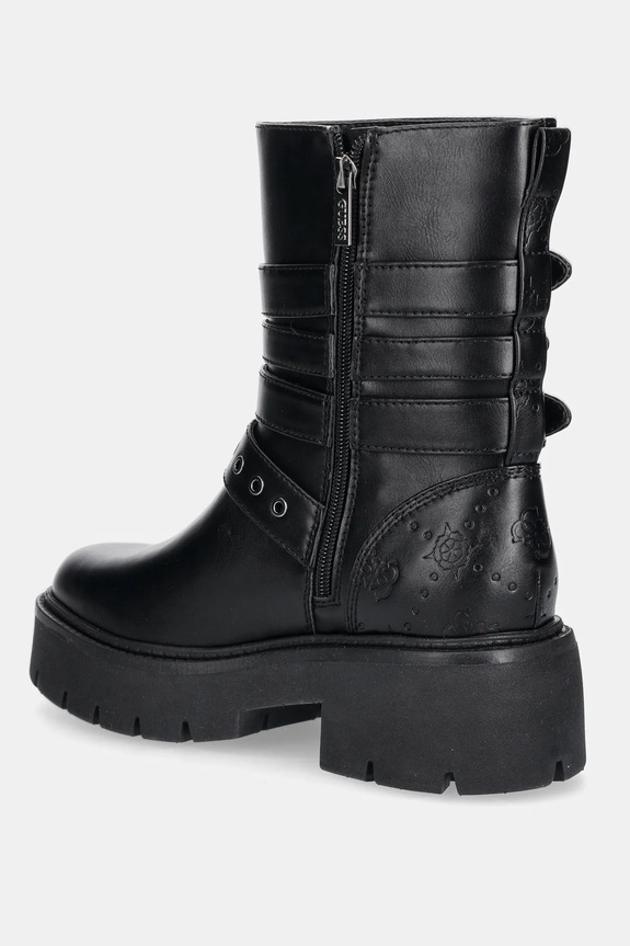 Scarpe Guess stivaletti alla caviglia SALVO FLTSVO.FAL10.BLACK nero