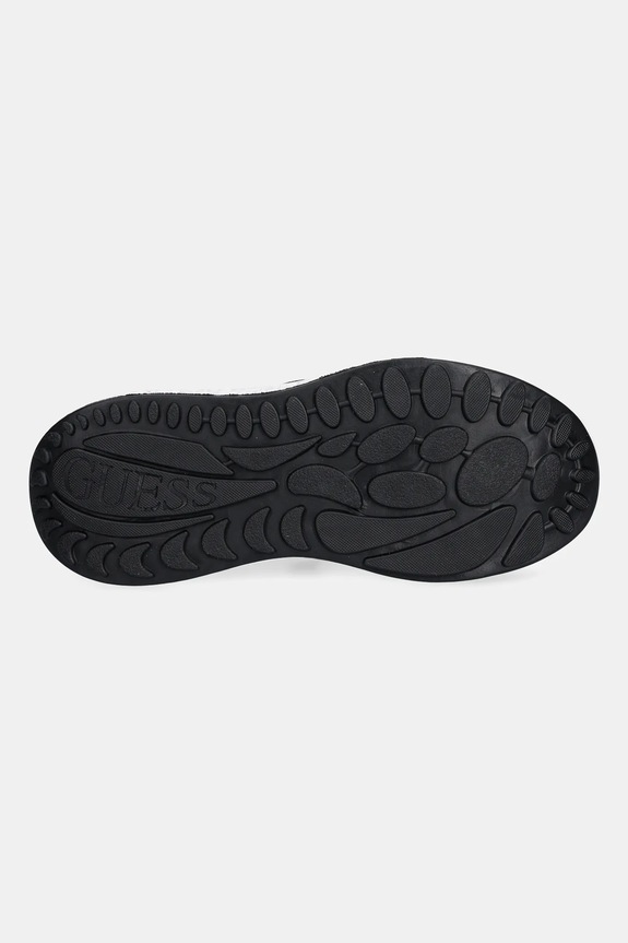 Guess sneakersy SWANIA FLTSWA.LEA12.BLKWH biały