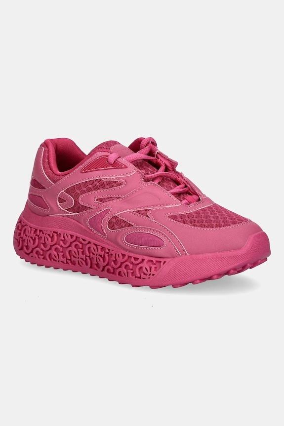 Sneakers Guess SWANIA συνθετικό ροζ FLTSWA.LEA12.PINK