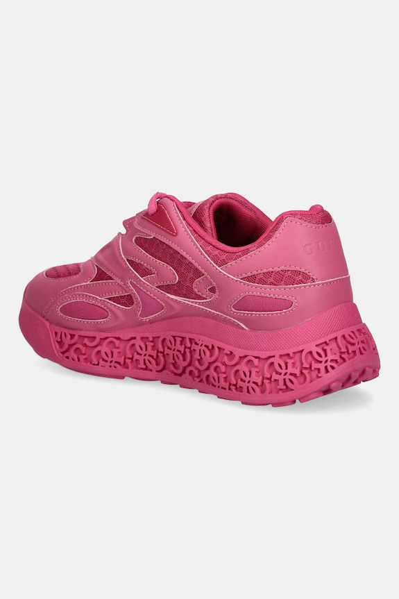 Παπούτσια Sneakers Guess SWANIA FLTSWA.LEA12.PINK ροζ