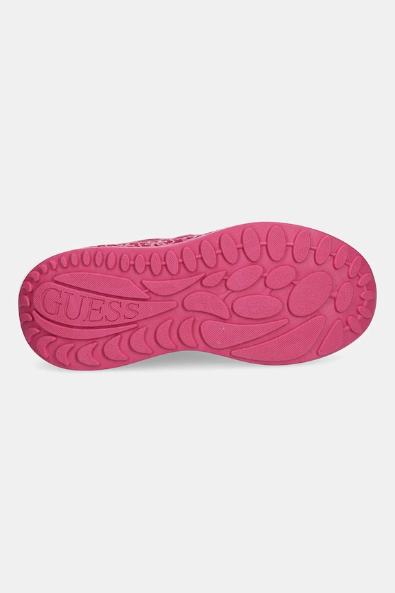 Sneakers Guess SWANIA FLTSWA.LEA12.PINK ροζ