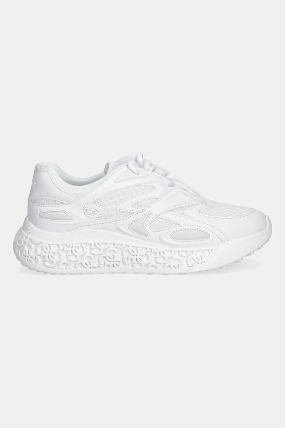 Sneakers Guess SWANIA FLTSWA.LEA12.WHITE λευκό AW25