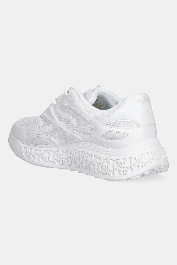 Παπούτσια Sneakers Guess SWANIA FLTSWA.LEA12.WHITE λευκό