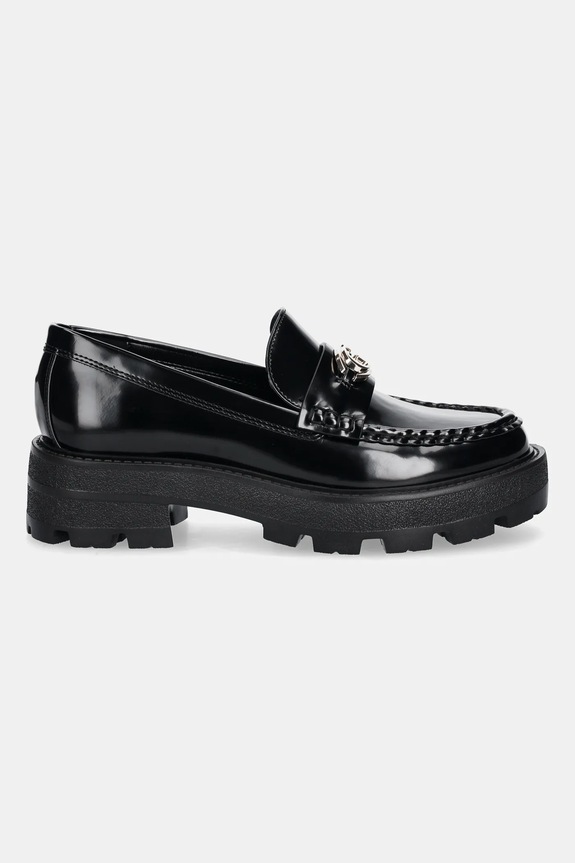 Guess mokaszin YANIKA FLTYNK.ELE14.BLACK fekete AW25