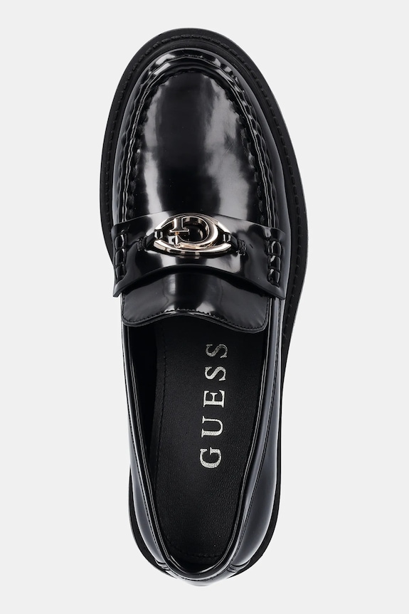 Guess mokaszin YANIKA fekete FLTYNK.ELE14.BLACK