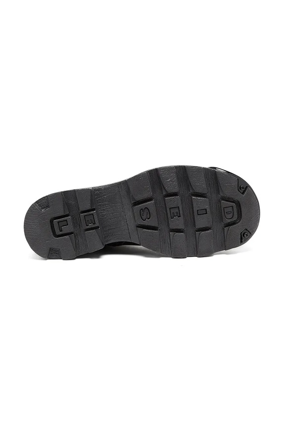 Diesel botki skórzane D-Hammer Bt D Y03228.P4471.T8013 czarny