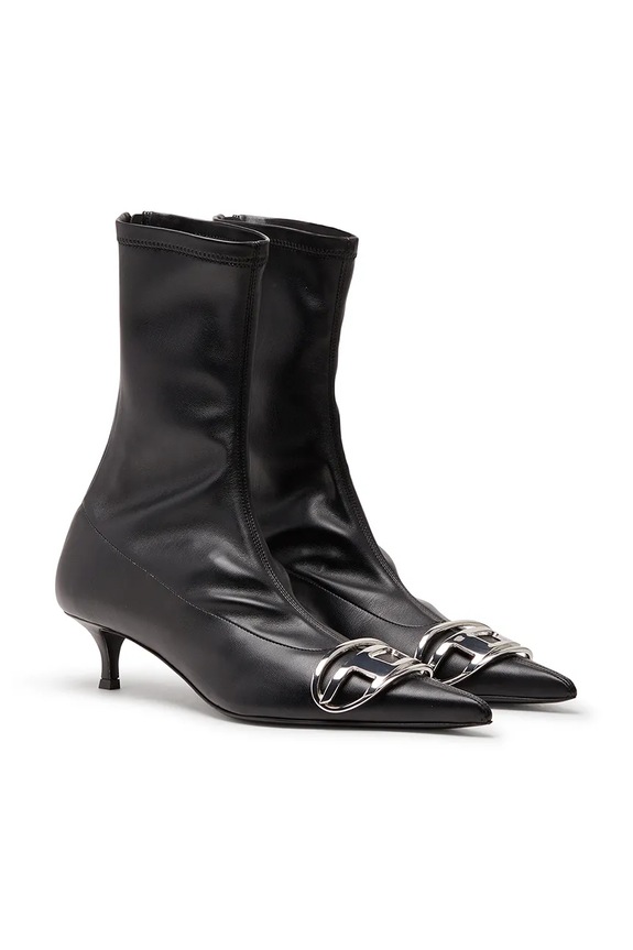 Diesel botki D-Venus Kittie Bt Y03409.PR818.T8013 czarny AA00