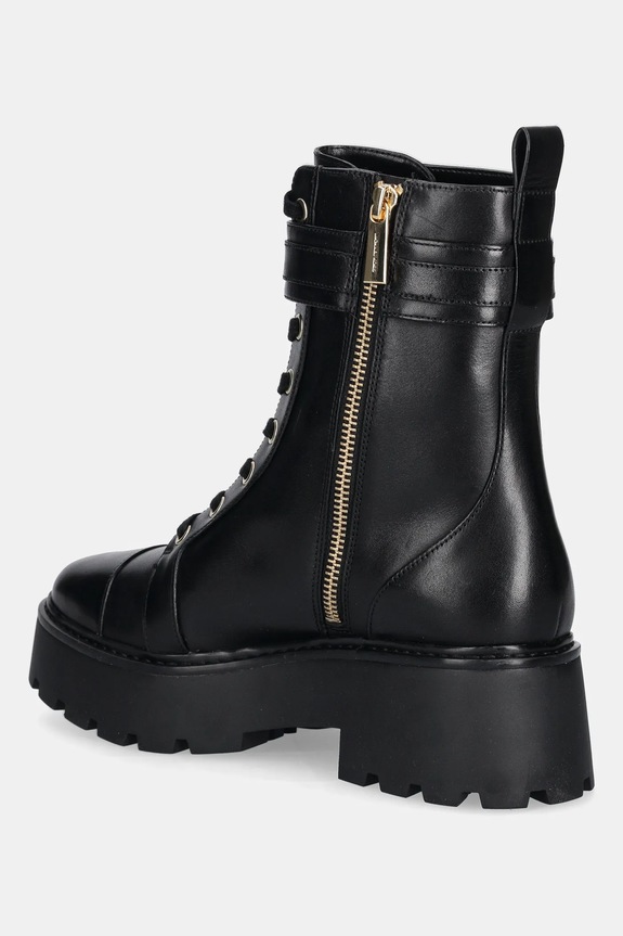 Cipők MICHAEL Michael Kors bőr bakancs Mandy 40T5MAFE5L.001 fekete