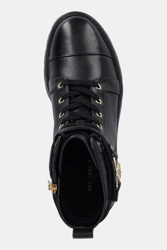 MICHAEL Michael Kors bőr bakancs Mandy fekete 40T5MAFE5L.001