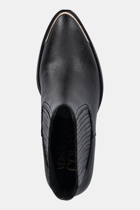 Versace Jeans Couture cizme de piele negru 79VA3S26.ZPB68.899