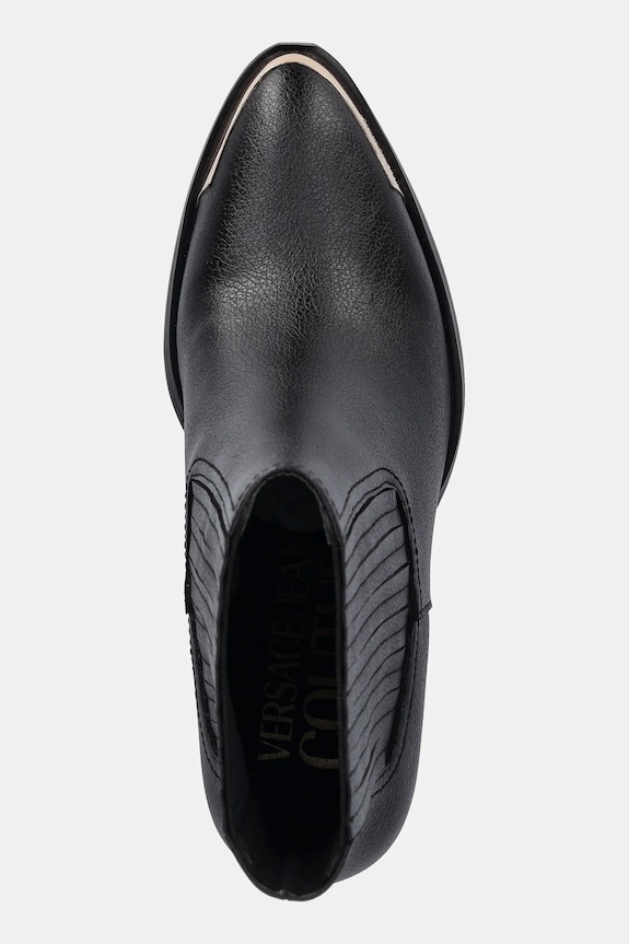 Versace Jeans Couture cizme de piele negru 79VA3S26.ZPB68.899