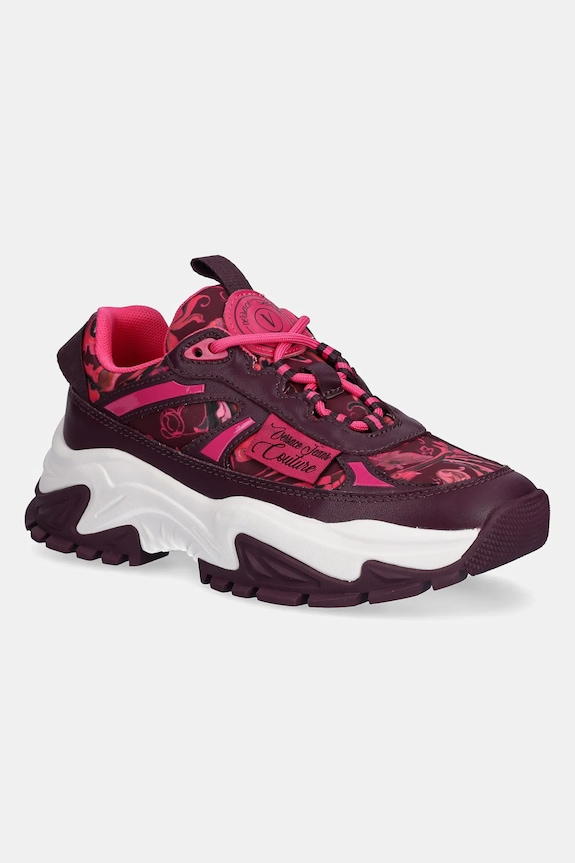 Sneakers Versace Jeans Couture συνθετικό μωβ 79VA3SVG.ZSC83.U44