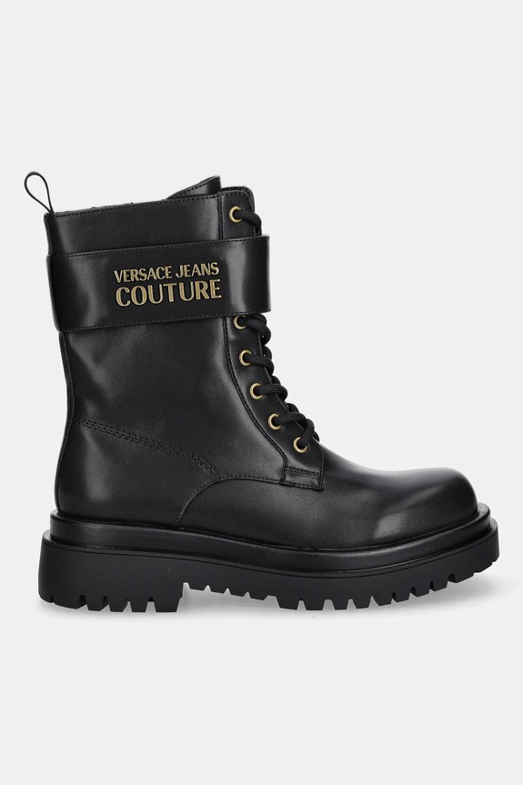 Μποτάκια εργασίας Versace Jeans Couture 79VA3S64.71570.899 μαύρο AW25