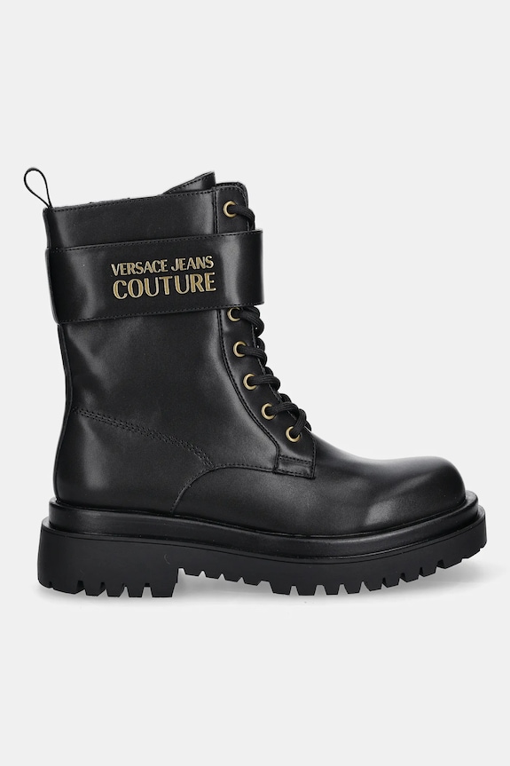 Μποτάκια εργασίας Versace Jeans Couture 79VA3S64.71570.899 μαύρο AW25