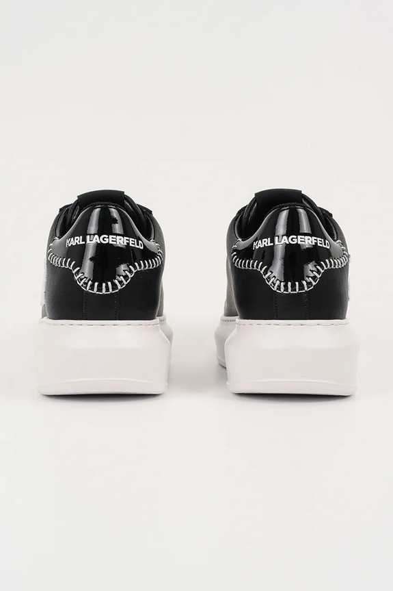 Obuwie Karl Lagerfeld sneakersy skórzane KAPRI KL62572A.000 czarny