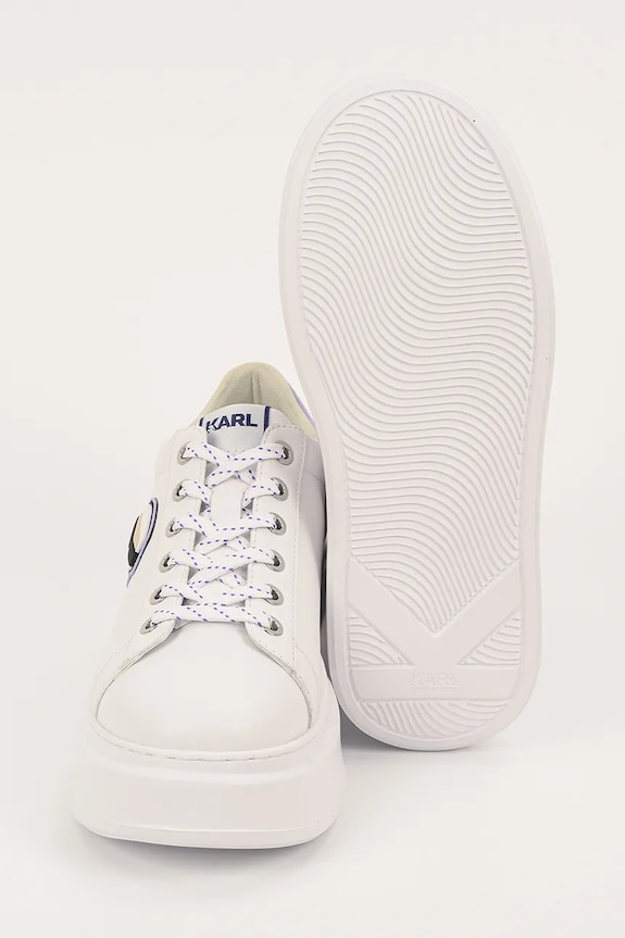 Karl Lagerfeld sneakers in pelle ANAKAPRI KL63530N.01V bianco