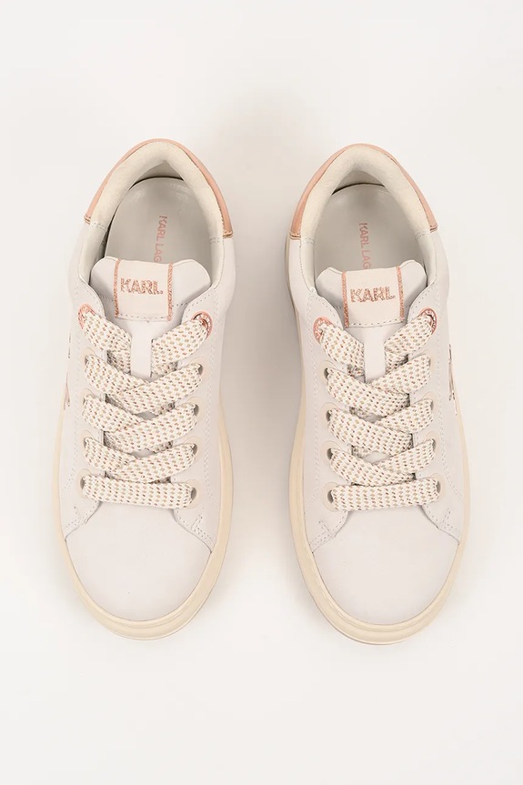 Karl Lagerfeld sneakersy KAPRI LUG beżowy KL67518A.2TP