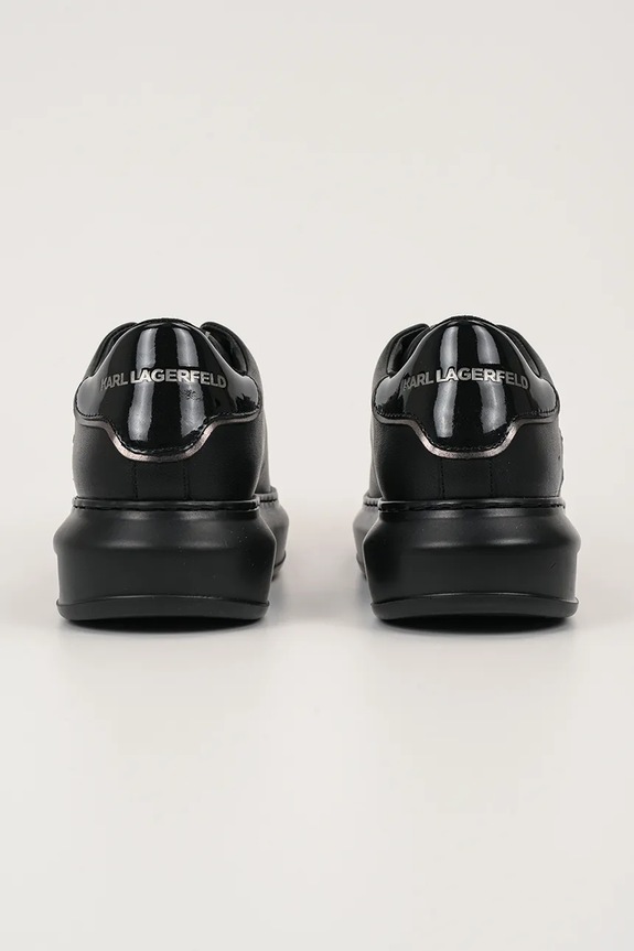 Scarpe Karl Lagerfeld sneakers in pelle KAPRI KL62539K.00X nero