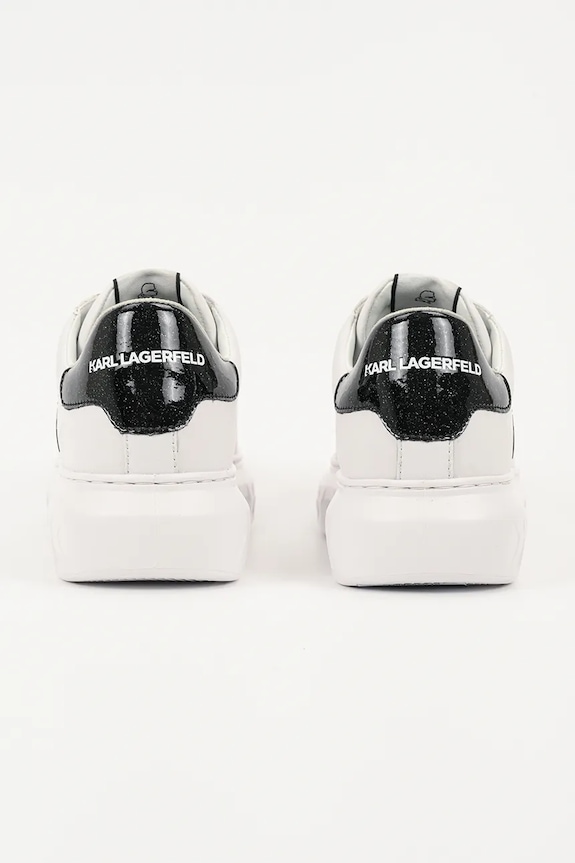 Obuwie Karl Lagerfeld sneakersy skórzane KAPRI KITE KL64525.011 biały