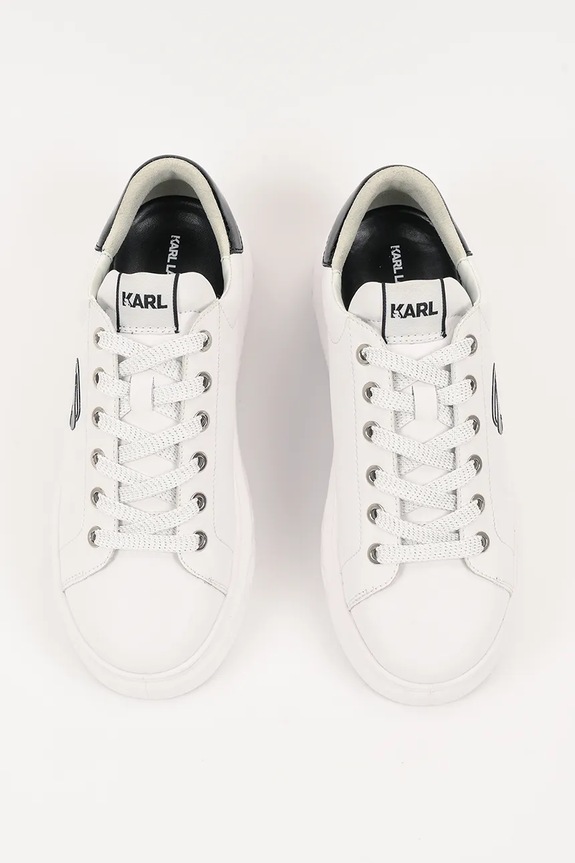 Karl Lagerfeld sneakersy skórzane KAPRI KITE biały KL64525.011
