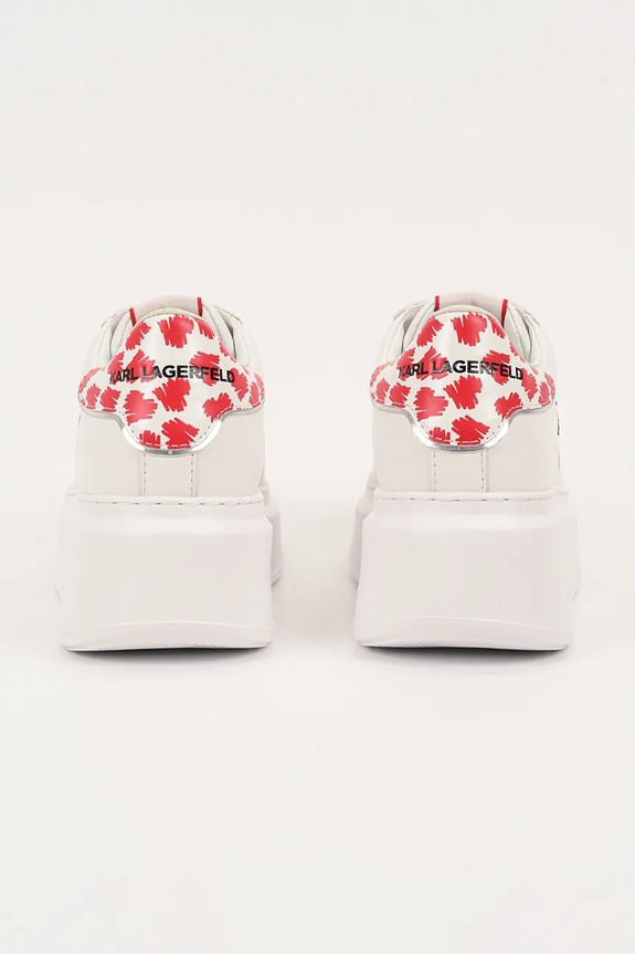 Obuća Kožne tenisice Karl Lagerfeld ANAKAPRI KL63518V.01D bijela