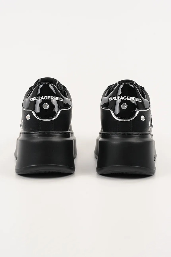 Obutev Usnjene superge Karl Lagerfeld ANAKAPRI KL63528.00S črna