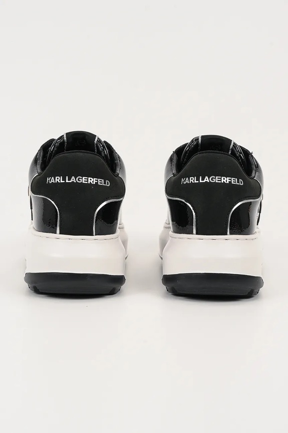 Παπούτσια Δερμάτινα sneakers Karl Lagerfeld KAPRI LUG KL67531.100 μαύρο