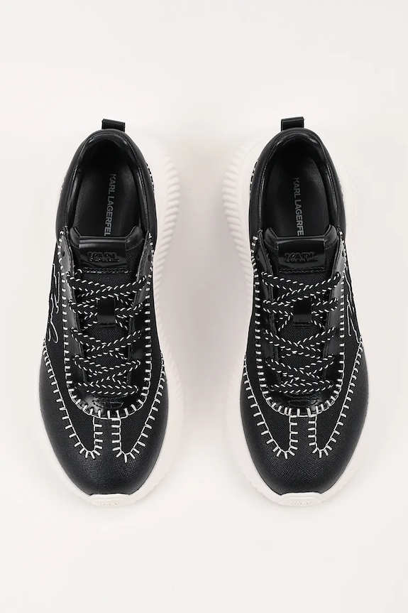 Karl Lagerfeld sneakers KREEPER RUN negru KL64418.400