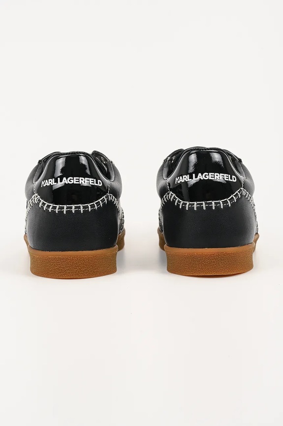 Boty Kožené tenisky Karl Lagerfeld KANDIDATE KL63810A.000 černá