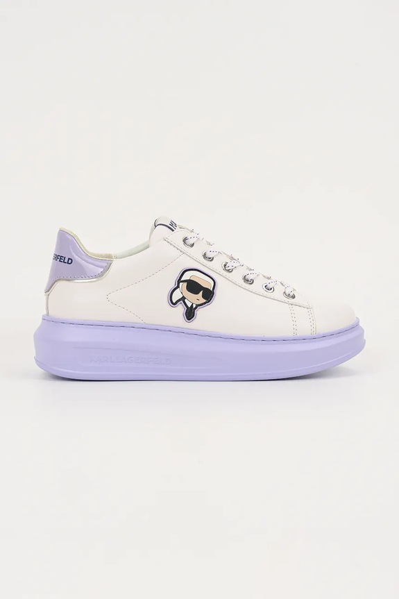Tenisky Karl Lagerfeld KAPRI plochá biela KL62530N.01V