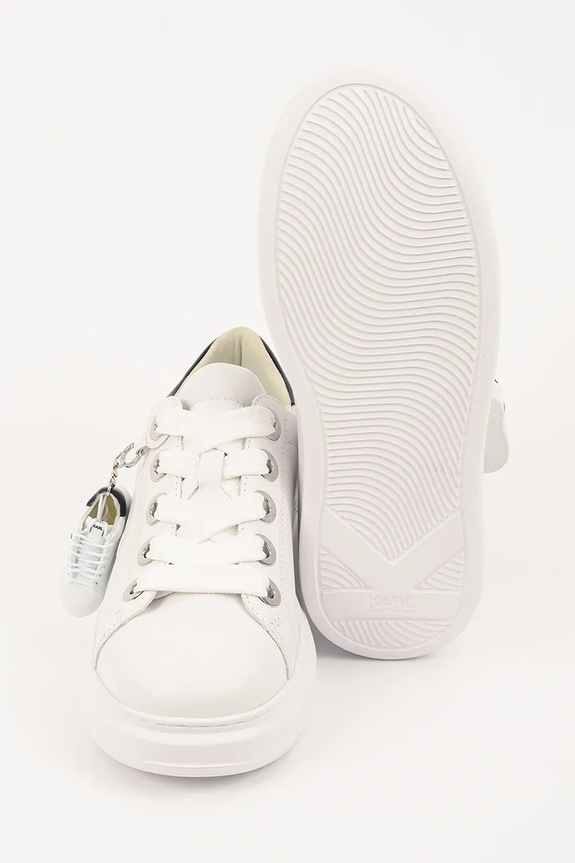 Karl Lagerfeld sneakersy skórzane KAPRI KL62519.011 biały