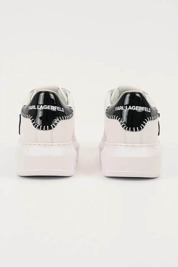 Obuwie Karl Lagerfeld sneakersy skórzane KAPRI KL62572A.011 biały