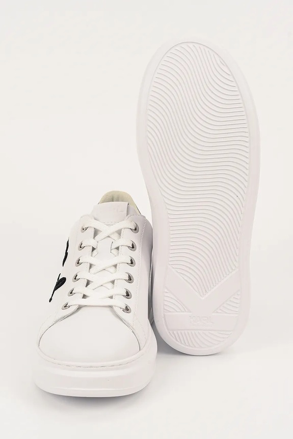 Karl Lagerfeld sneakersy skórzane KAPRI KL62572A.011 biały