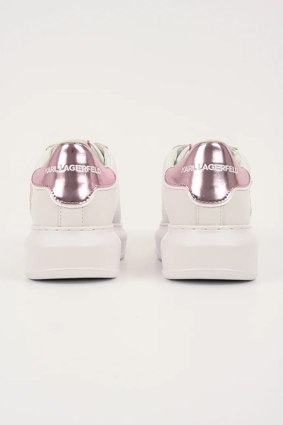 Obuwie Karl Lagerfeld sneakersy skórzane KAPRI KL62511A.01P biały