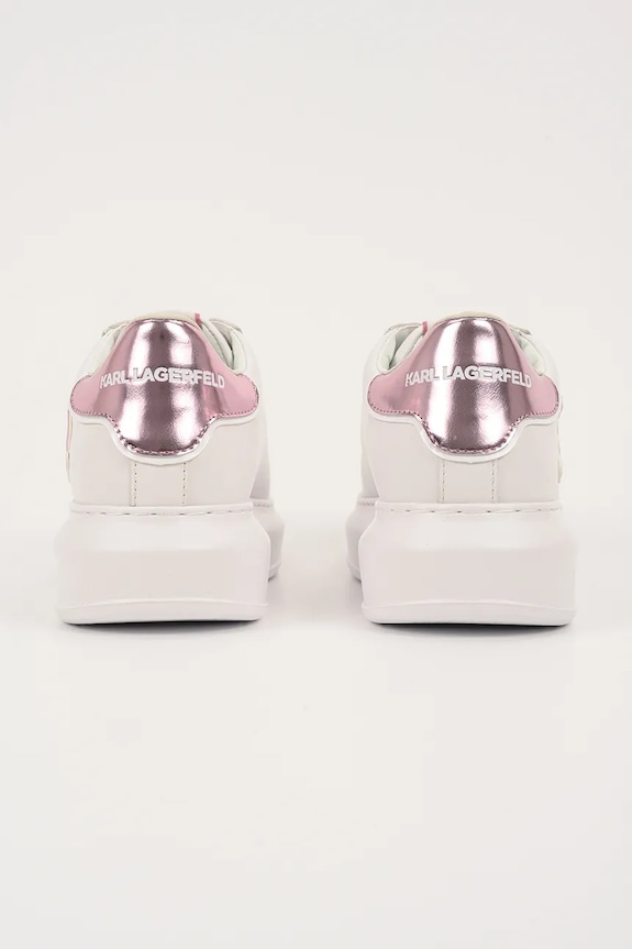 Obuwie Karl Lagerfeld sneakersy skórzane KAPRI KL62511A.01P biały