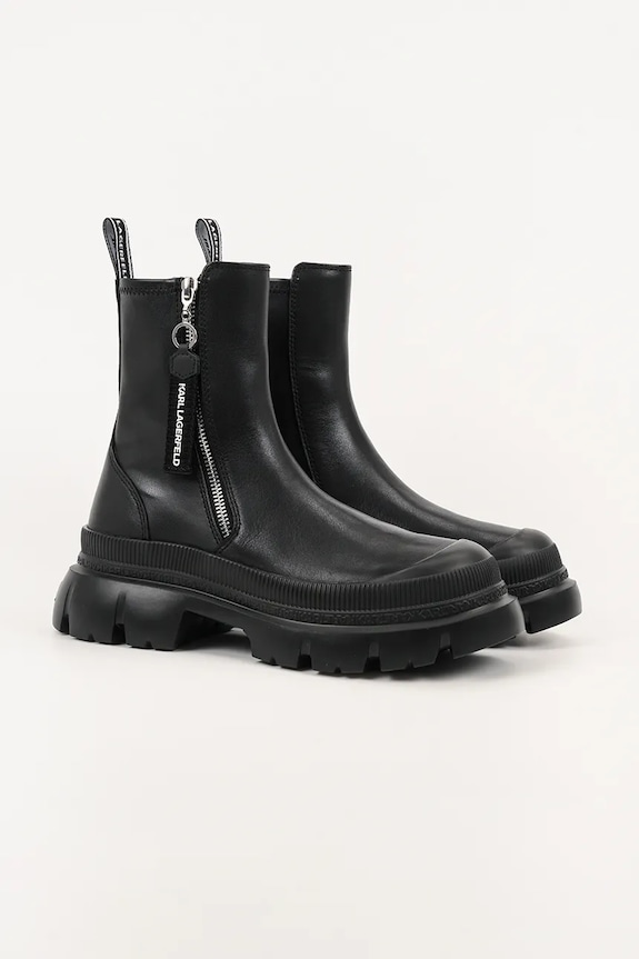 Karl Lagerfeld sztyblety TREKKA MAX KL43565.000 czarny AW25