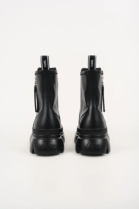 Obuwie Karl Lagerfeld sztyblety TREKKA MAX KL43565.000 czarny