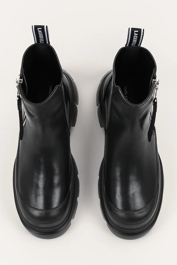Karl Lagerfeld sztyblety TREKKA MAX czarny KL43565.000
