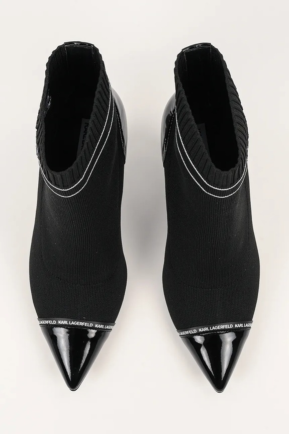 Členkové topánky Karl Lagerfeld PANDARA čierna KL31357.K00