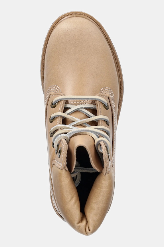 Kožené workery Timberland Premium 6 Inch Lace Up Waterproof béžová TB0A2HR8EN21