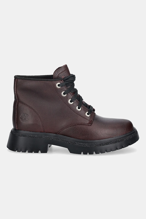 Kožené workery Timberland Cambria Valley Mid TB0A42B8EIW1 burgundské AW25