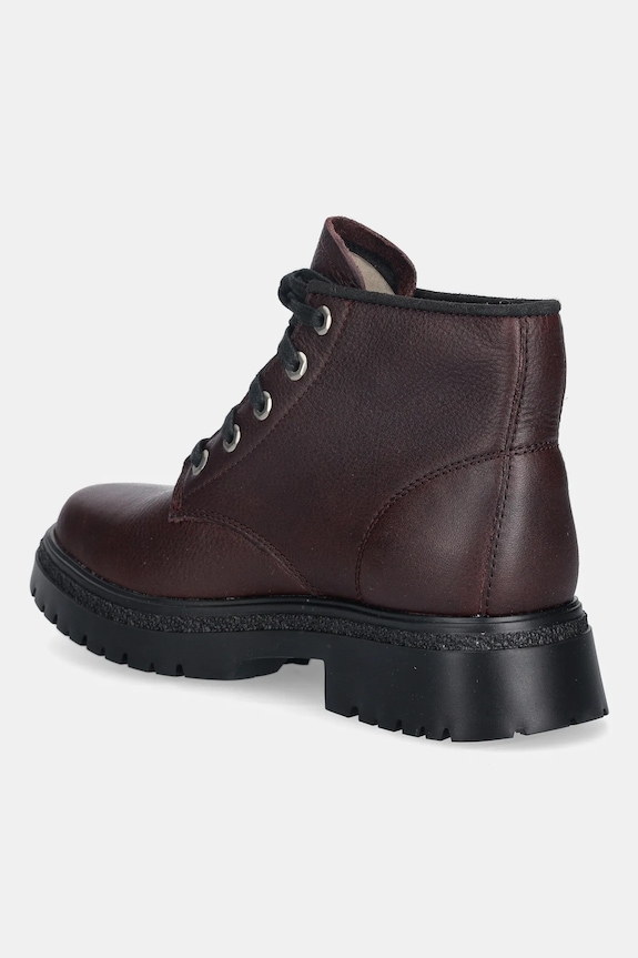 Obuv Kožené workery Timberland Cambria Valley Mid TB0A42B8EIW1 burgundské