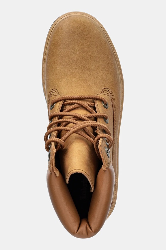 Čevlji iz nubuka Timberland Stone Street 6 Inch Lace Up Waterproof rjava TB0A2H3CEN11