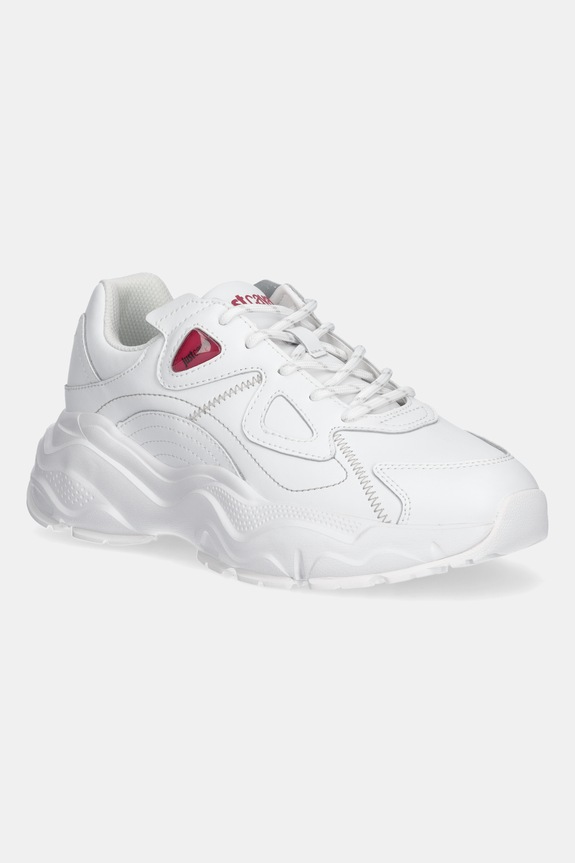 Kožne tenisice Just Cavalli sintetički bijela 79RA3SL1ZPB48003