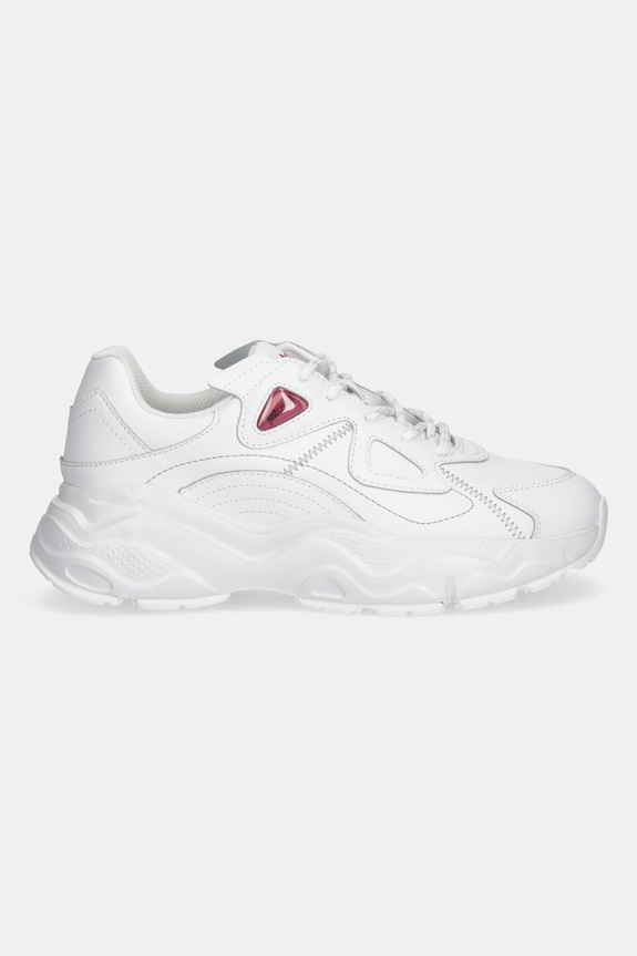 Kožne tenisice Just Cavalli 79RA3SL1ZPB48003 bijela AW25