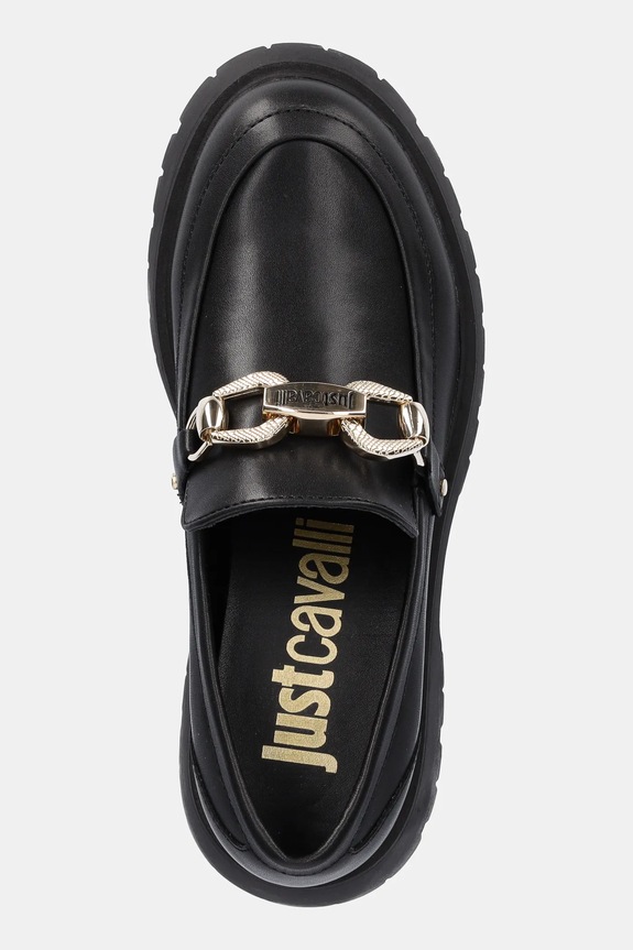 Mokasíny Just Cavalli čierna 79RA3S81ZS984899